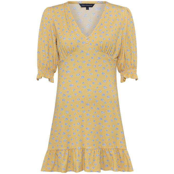 French Connection Peony Doria Meadow Puff Sleeve Dress